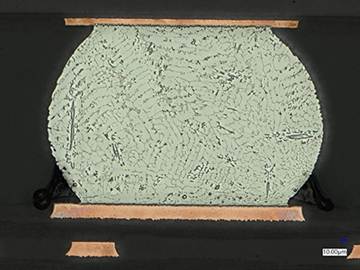 Correct BGA solder joint