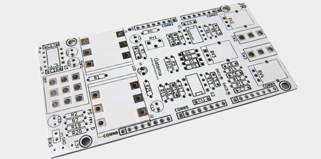 White Printed Circuit Board